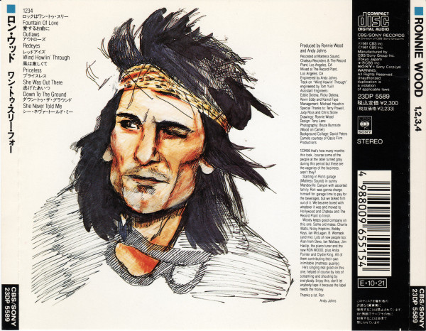 Ron Wood - 1234 (CD, Album) (Near Mint (NM or M-)) - Image 2