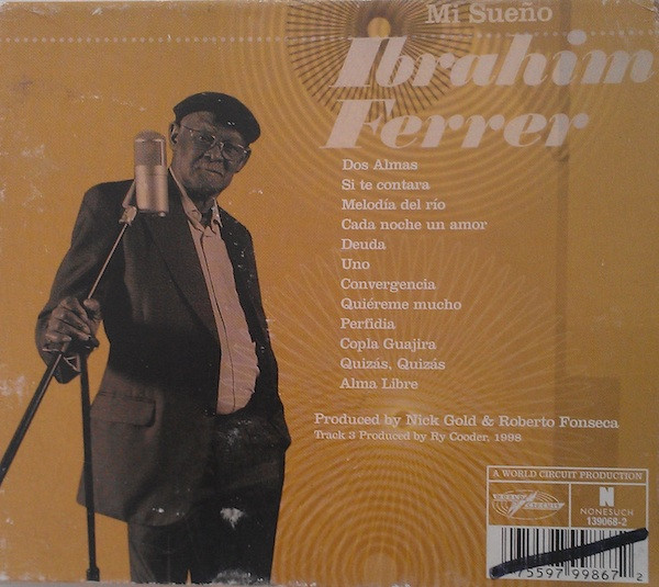 Ibrahim Ferrer - Mi Sueño (CD, Album) (Near Mint (NM or M-)) - Image 2