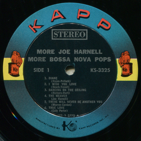 Joe Harnell - More Joe Harnell More Bossa Nova Pops (LP) (Mint (M)) - Image 3