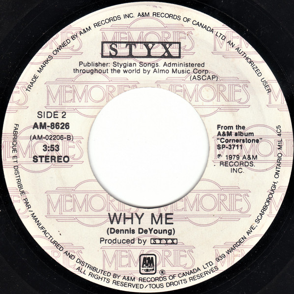 Styx - Babe (7", RE) (Near Mint (NM or M-)) - Image 2