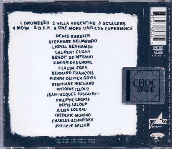 Laurent Cugny, Big Band Lumière - Dromesko (CD, Album) (Near Mint (NM or M-)) - Image 2
