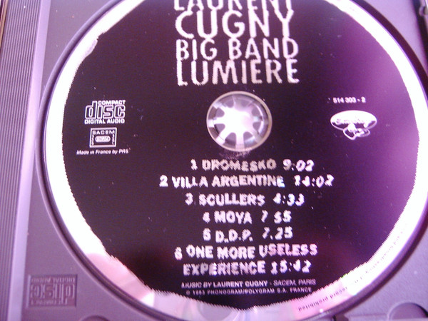 Laurent Cugny, Big Band Lumière - Dromesko (CD, Album) (Near Mint (NM or M-)) - Image 4