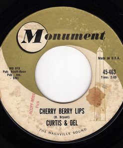 Alternative view of Curtis & Del - (They Say) You Can't Have Everything / Cherry Berry Lips (7", Single) (Very Good (VG))