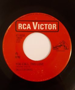 Alternative view of Skeeter Davis - Fuel To The Flame (7", Single) (Very Good (VG))
