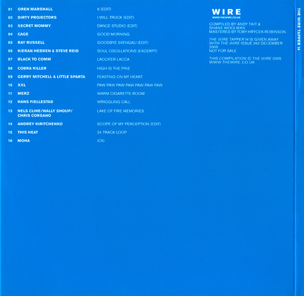 Various - The Wire Tapper 14 (CD, Comp, Promo) (Near Mint (NM or M-)) - Image 2