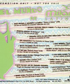 Alternative view of Various - El Mundo De Milan Latino (CD, Comp, Promo) (Near Mint (NM or M-))