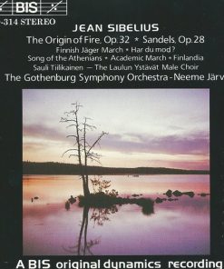 Jean Sibelius / Göteborgs Symfoniker, Neeme Järvi - The Origin Of Fire (Tulen Synty), Op.32 / Sandels, Op.28 (CD, Album) (Near Mint (NM or M-))
