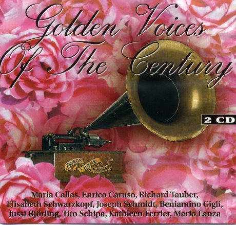 Various - Golden Voices Of The Century (2xCD, Comp) (Near Mint (NM or M-))