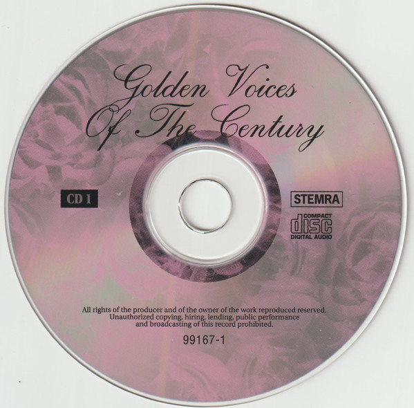 Various - Golden Voices Of The Century (2xCD, Comp) (Near Mint (NM or M-)) - Image 3