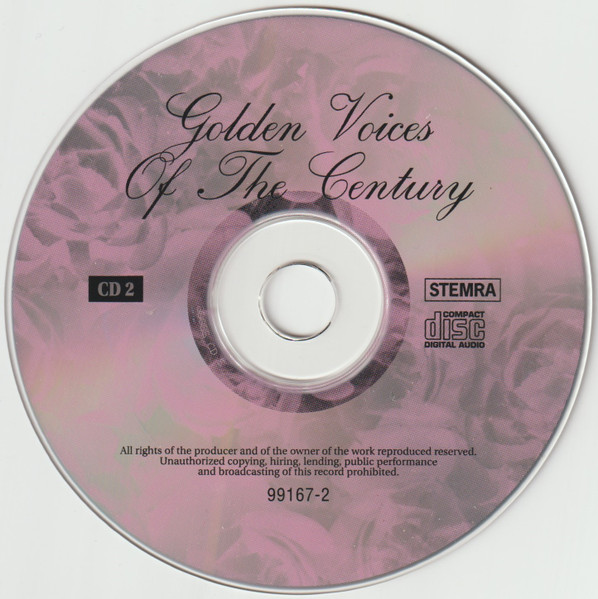 Various - Golden Voices Of The Century (2xCD, Comp) (Near Mint (NM or M-)) - Image 4