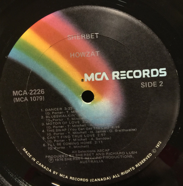 Sherbet - Howzat (LP, Album) (Mint (M)) - Image 4