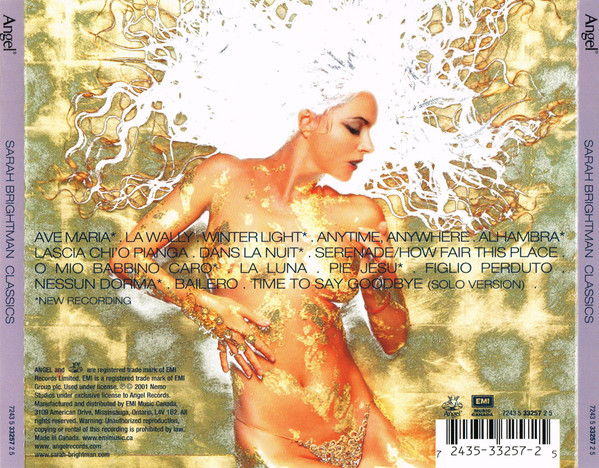 Sarah Brightman - Classics (CD, Comp) (Near Mint (NM or M-)) - Image 3