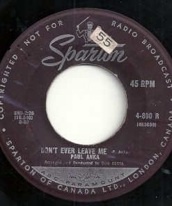 Alternative view of Paul Anka - Put Your Head On My Shoulder (7", Single) (Very Good (VG))