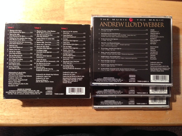 Orlando Pops Orchestra - The Music The Magic Andrew Lloyd Webber (3xCD + Box) (Near Mint (NM or M-)) - Image 4