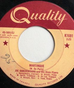 Alternative view of Joe Darensbourg And His Dixie Flyers - Yellow Dog Blues / Martinque (7", Single) (Near Mint (NM or M-))