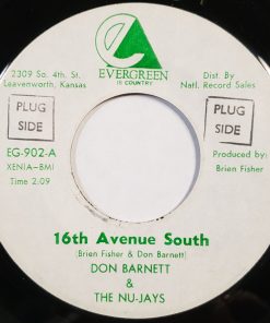 Don Barnett & The Nu-Jays - 16th Avenue South / Mississippi Mud-Hog (7", Single) (Very Good (VG))