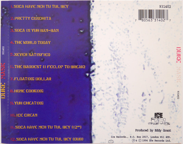 Mighty Duke - Mask (CD, Album) (Near Mint (NM or M-)) - Image 4