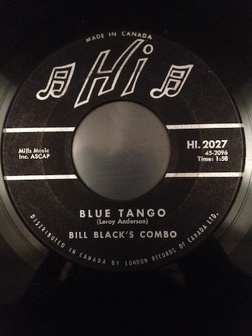 Bill Black's Combo - Blue Tango / Willie (7", Single) (Near Mint (NM or M-))
