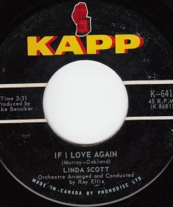 Alternative view of Linda Scott - Patch It Up / If I Love Again (7") (Very Good (VG))
