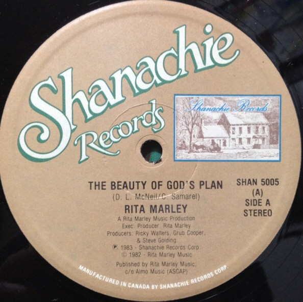Rita Marley - The Beauty Of God's Plan / My Kind Of War (12", Single) (Mint (M)) - Image 3