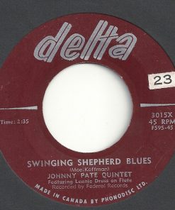 Johnny Pate Quintet - Swinging Shepherd Blues (7", Single) (Near Mint (NM or M-))