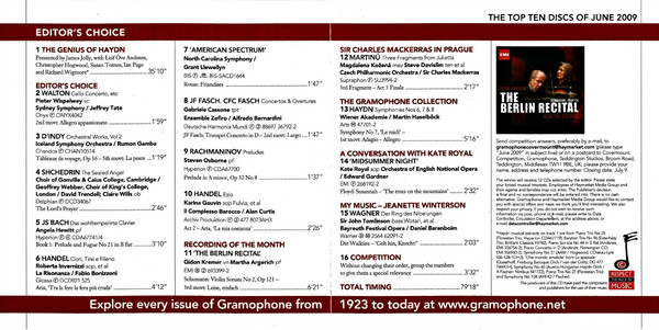 Various - The Genius Of Haydn: Gramophone June 2009 (CD, Comp, Promo) (Near Mint (NM or M-)) - Image 3