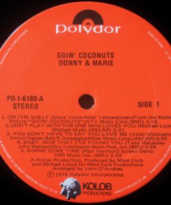Donny & Marie Osmond - Goin' Coconuts (LP, Album) (Mint (M)) - Image 3
