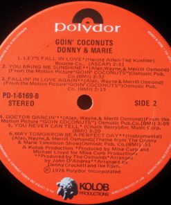 Donny & Marie Osmond - Goin' Coconuts (LP, Album) (Mint (M)) - Image 4