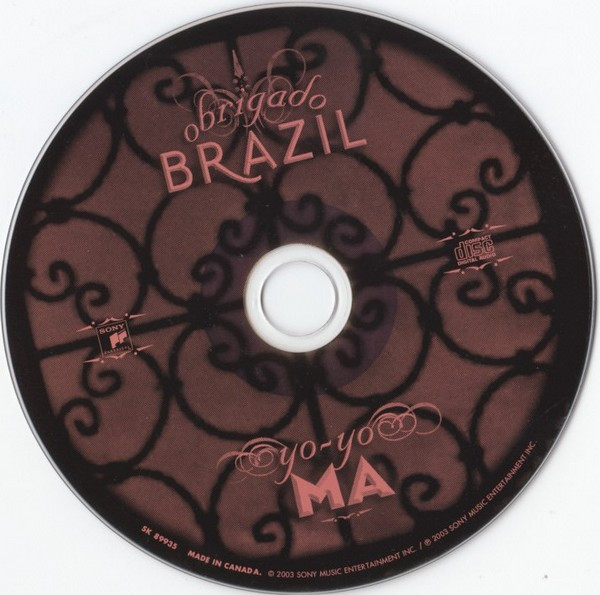 Yo-Yo Ma - Obrigado Brazil (CD, Album) (Near Mint (NM or M-)) - Image 5