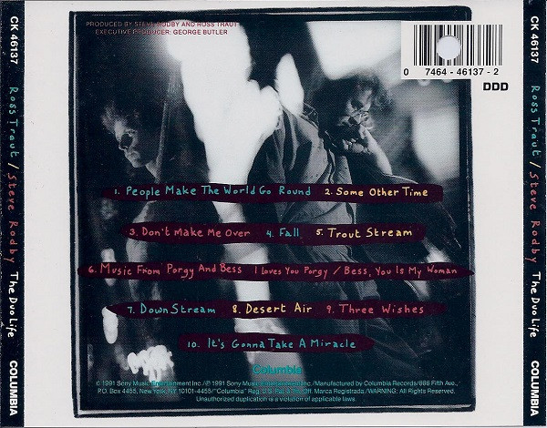 Ross Traut / Steve Rodby - The Duo Life (CD, Album) (Near Mint (NM or M-)) - Image 2