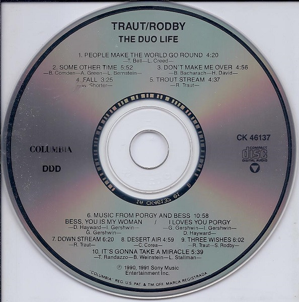 Ross Traut / Steve Rodby - The Duo Life (CD, Album) (Near Mint (NM or M-)) - Image 3