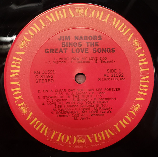 Jim Nabors - Sings The Great Love Songs (2xLP, Comp) (Mint (M)) - Image 4