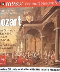 György Pauk, Peter Frankl, Wolfgang Amadeus Mozart - Violin Sonatas In B Flat K454, In G K379 & In A K526 (CD) (Near Mint (NM or M-))
