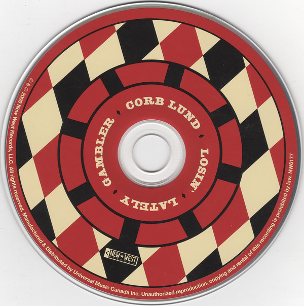 Corb Lund - Losin' Lately Gambler (CD, Album) (Near Mint (NM or M-)) - Image 3