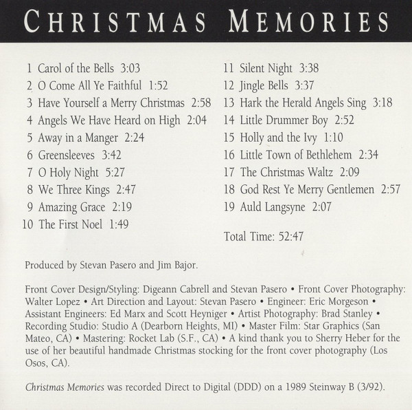 Jim Bajor - Christmas Memories (CD, Album) (Near Mint (NM or M-)) - Image 5