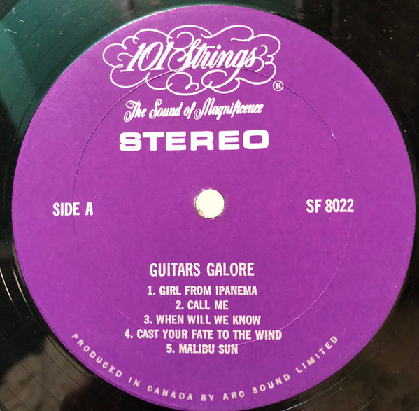 101 Strings - 101 Strings Plus Guitars Galore (LP, Album) (Mint (M)) - Image 3