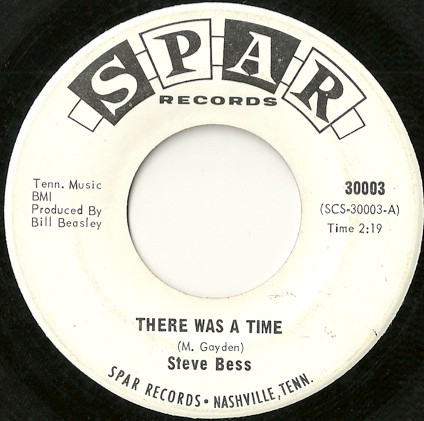 Steve Bess - There Was A Time / It's Been A Long Long Time (7") (Very Good Plus (VG+))