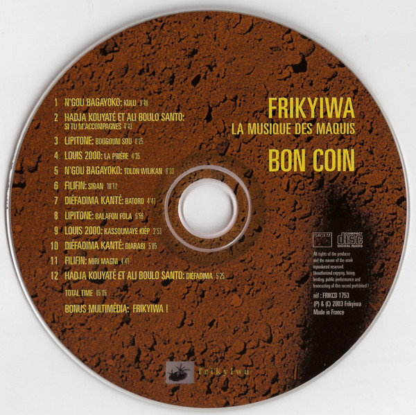 Various - Frikyiwa - La Musique Des Maquis - Bon Coin (CD, Comp) (Very Good Plus (VG+)) - Image 4