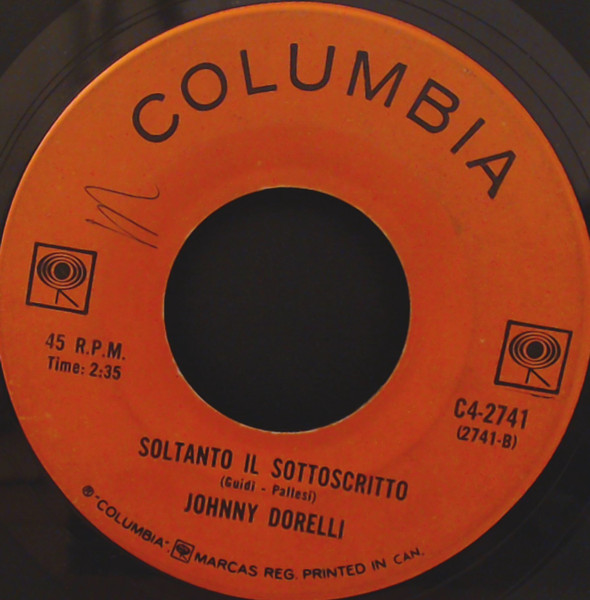 Johnny Dorelli - L’Immensità (7", Single) (Near Mint (NM or M-)) - Image 2