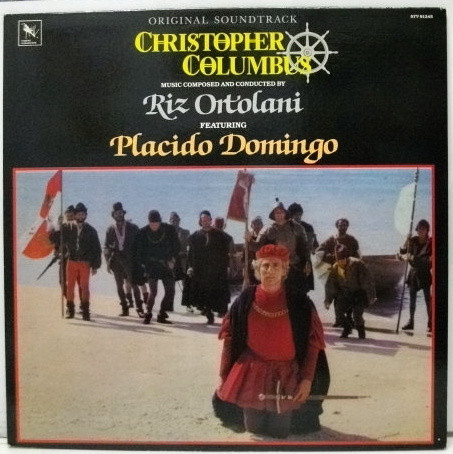 Riz Ortolani Featuring Placido Domingo - Christopher Columbus (Original Soundtrack) (LP, Album) (Mint (M))