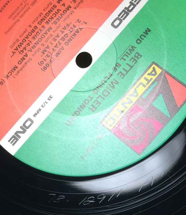 Bette Midler - Mud Will Be Flung Tonight! (LP, Album) (Mint (M)) - Image 5