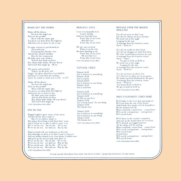 Brewer And Shipley - Shake Off The Demon (LP, Album, RE, Son) (Mint (M)) - Image 2