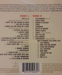 Alternative view of Ronnie Lane & Slim Chance - Ooh La La - An Island Harvest (2xCD, Comp, Sli) (Mint (M))