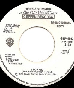 Alternative view of Donna Summer - The Wanderer (7", Single, Promo) (Near Mint (NM or M-))