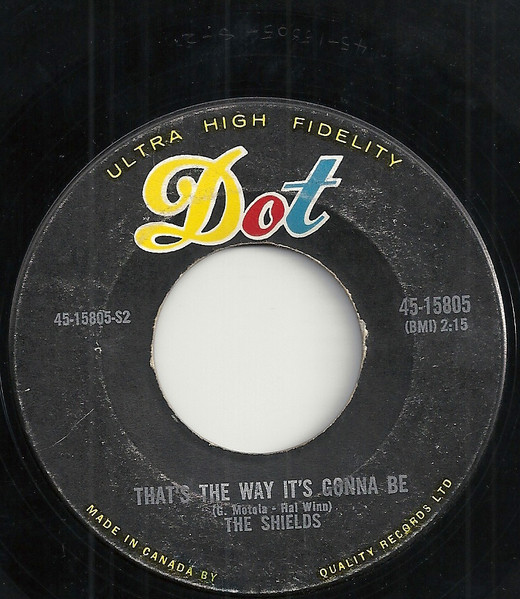 The Shields - You Cheated / That's The Way It's Gonna Be (7", Single) (Near Mint (NM or M-)) - Image 2
