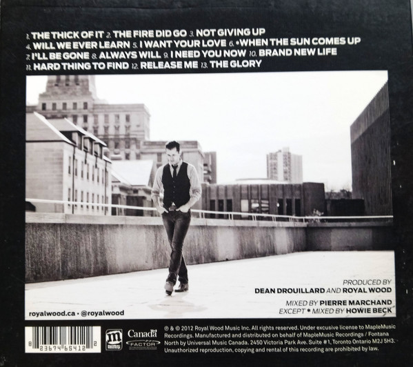 Royal Wood - We Were Born To Glory (CD, Album) (Near Mint (NM or M-)) - Image 2