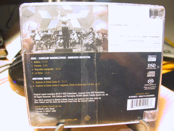 Maurice Ravel / Stanislaw Skrowaczewski / Minnesota Orchestra - Boléro / La Valse (SACD, Hybrid, Multichannel, RE, RM) (Near Mint (NM or M-)) - Image 4