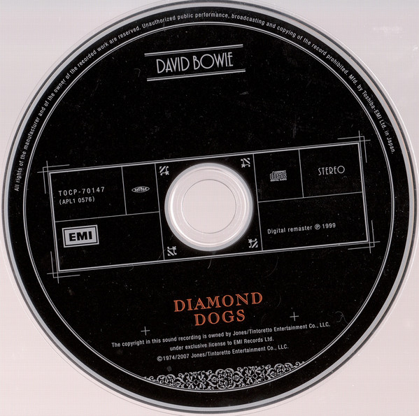 David Bowie - Diamond Dogs (CD, Album, RE, RM) (Near Mint (NM or M-)) - Image 4