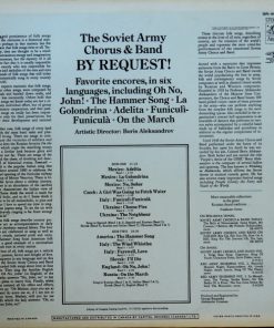 Alternative view of The Alexandrov Red Army Ensemble - By Request! (LP, Album) (Mint (M))