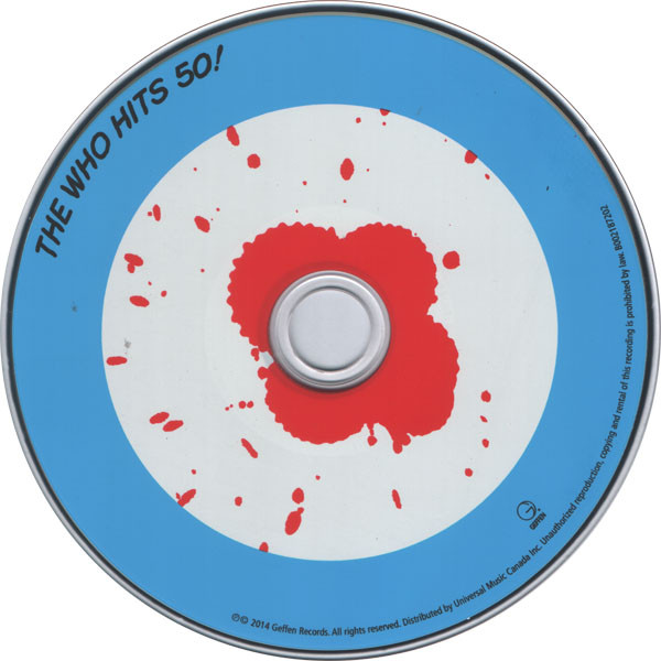 The Who - Hits 50! (CD, Comp, Mono) (Near Mint (NM or M-)) - Image 5